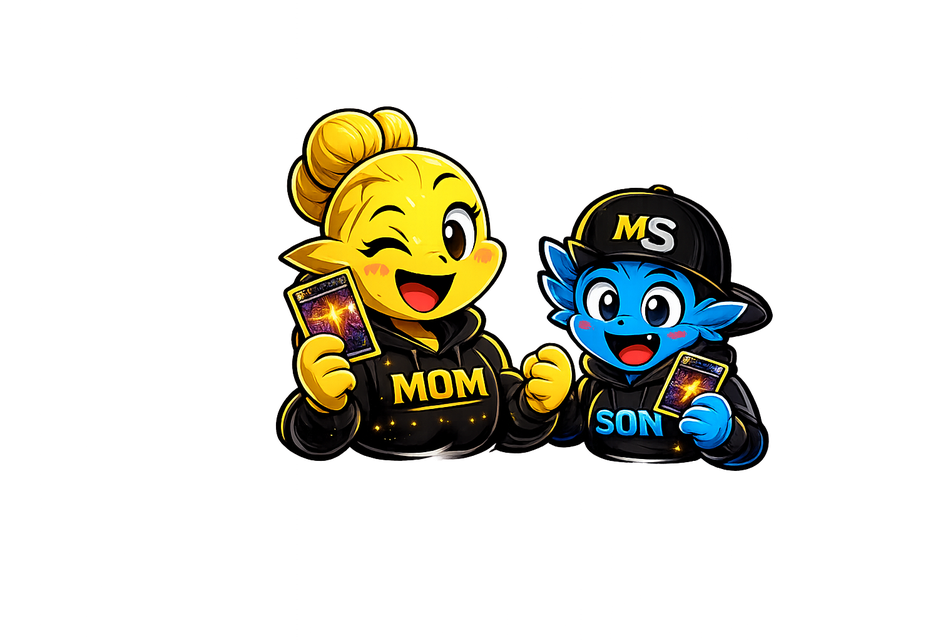 Mom and Son mascots